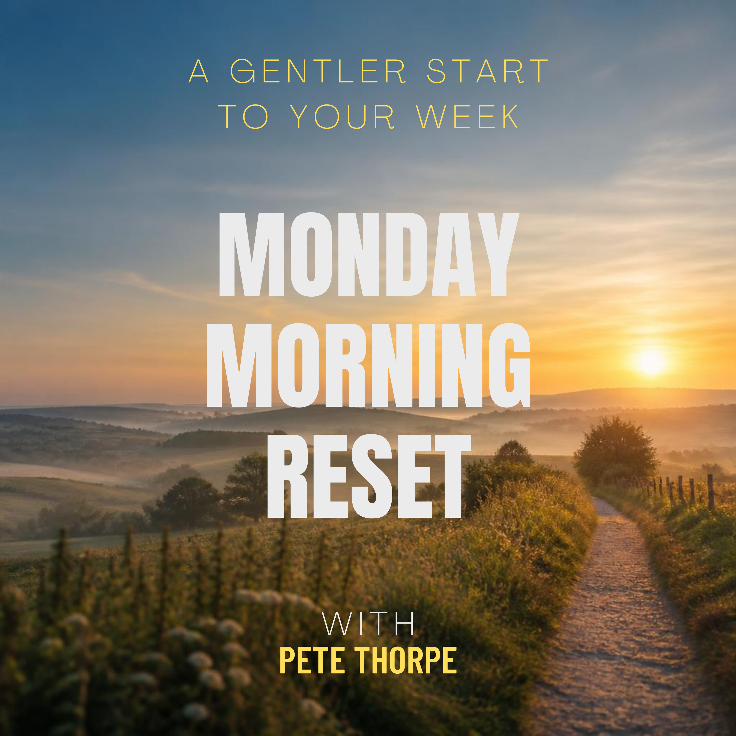 Monday Morning Reset podcast artwork